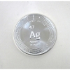 Image 2 : 1 Oz .999 Silver Elemetal Round 