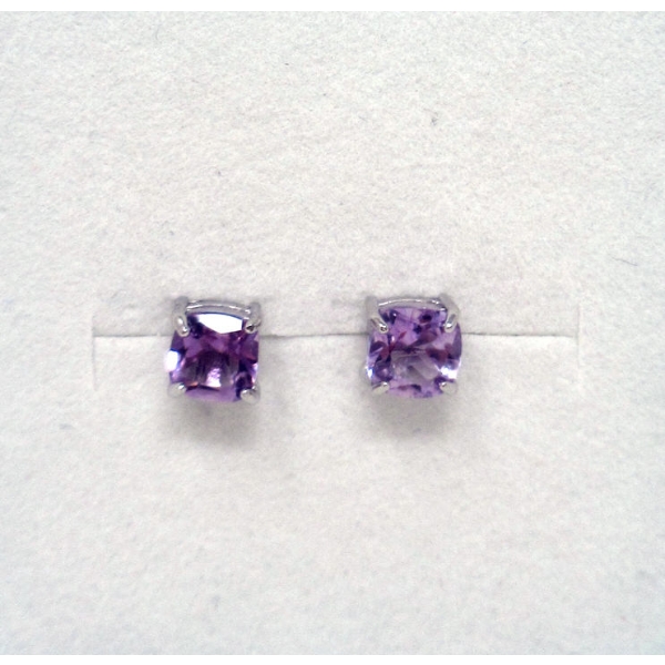 New Amethyst Sterling Silver Earrings
