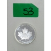 Image 1 : 1 Oz .999 Silver Canada Sprott Round 