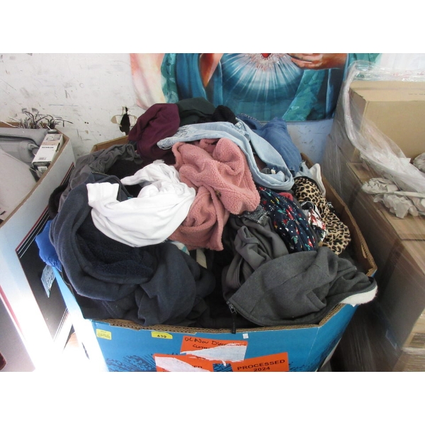 Skid of Overstock & Customer Return Clothing - As Is