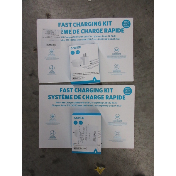 2 Anker Fast Charging Kit 2 Packs 