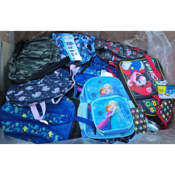 Pallet Of Assorted Customer Return Backpacks.