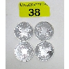 Image 1 : 4 x 1/2 Oz .999 Silver Sunshine Minting Rounds 