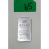 Image 1 : 1 Oz .999 Silver Asahi Refining Bar 