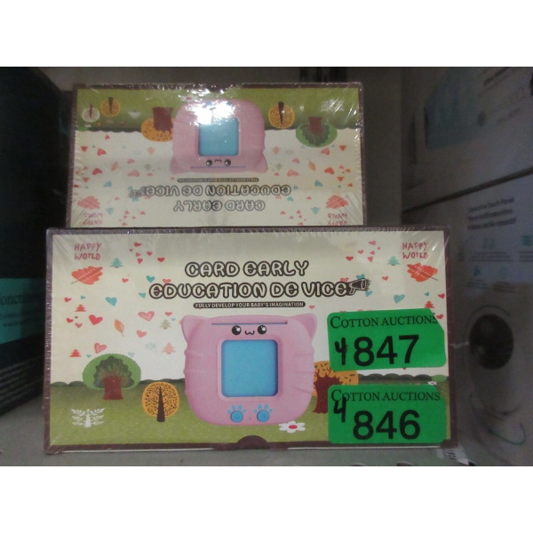 4 New Early Education Flash Card Devices