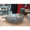 Image 1 : Vintage Wood Duck Decoy with Mallard Head - Working