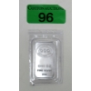 Image 1 : 1 Oz .999 Silver JBR Ethically Sourced Silver Bar 