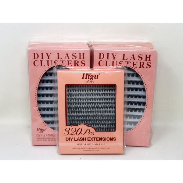 7 New Packs of Higu Lash Clusters 