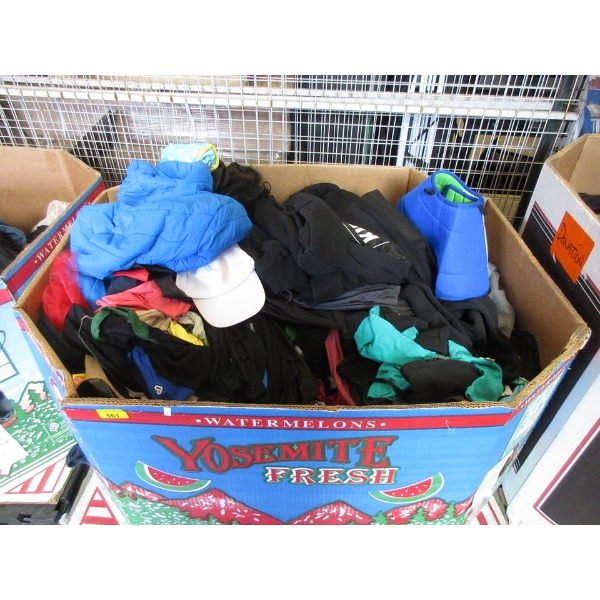 Skid of Overstock & Customer Return Clothing 