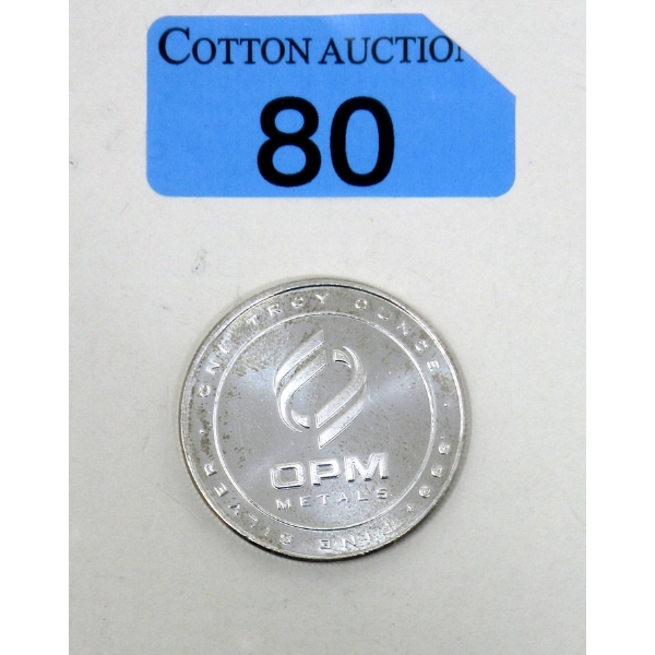 1 Oz .999 Silver 2022 Turtle Coin 