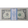 Image 1 : 100 x $1 USD Uncirculated Federal Reserve Bundle 