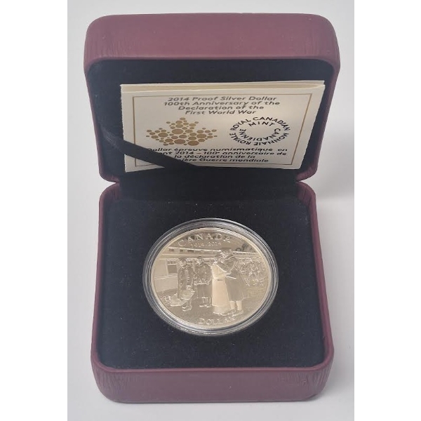 3/4 Oz .9999 Silver 2014 Canada Coin 