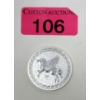 Image 1 : 1 Oz .999 Silver 2022 Pegasus Coin 