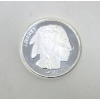 Image 2 : 1 Oz .999 Silver Indigenous/Buffalo Round 