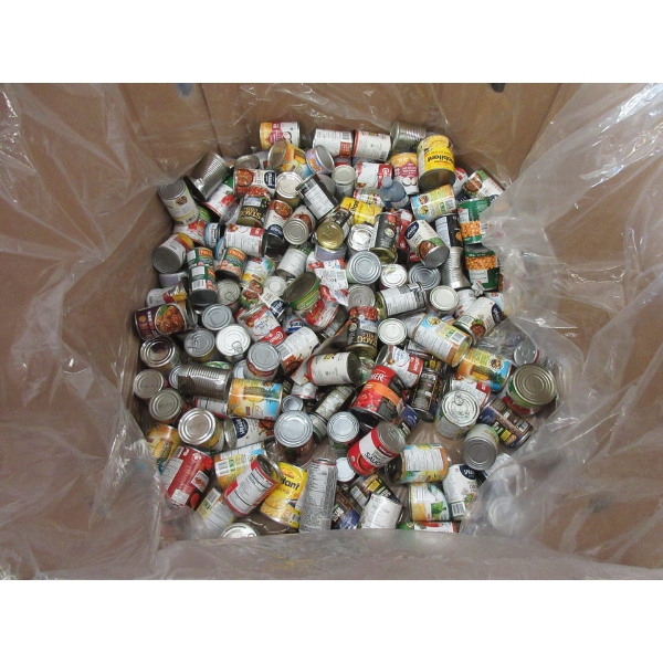80+ Dented Cans of Assorted Food Products