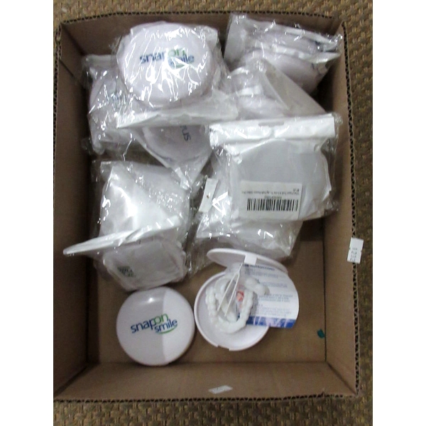 9 New Packs of Snap-On-Smile Dentures - Small