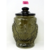 Image 1 : Large Vintage Libby Art Glass Owl Cookie Jar