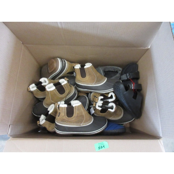 12 Pairs of Assorted Overstock & Customer Return Footwear