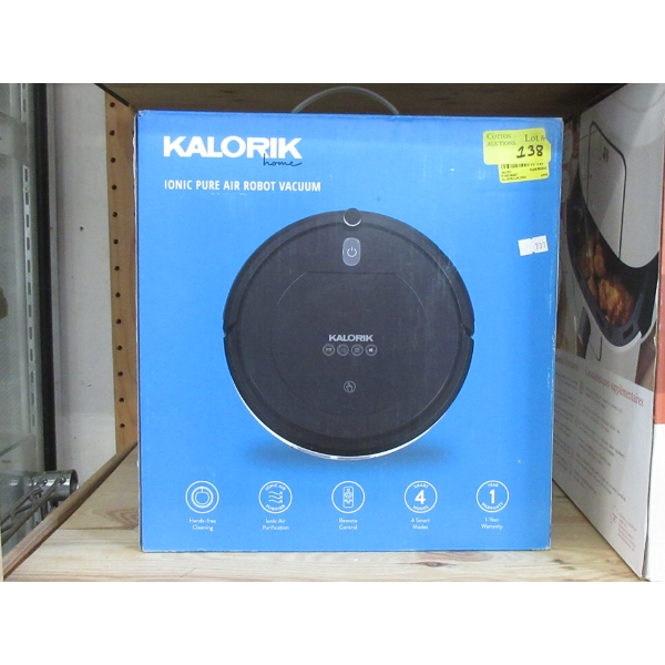 Kalorik Ionic Pure Air Robot Vacuum