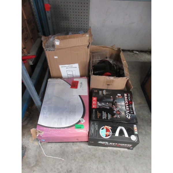 4 Piece Lot of Household Goods & Toy