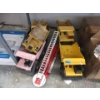 Image 1 : Toy Firetruck Ladder & 5 Dump Trunks 
