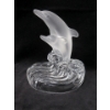 Image 4 : 6" Tall Crystal Squirrel, Dolphins & Seal Figurines 