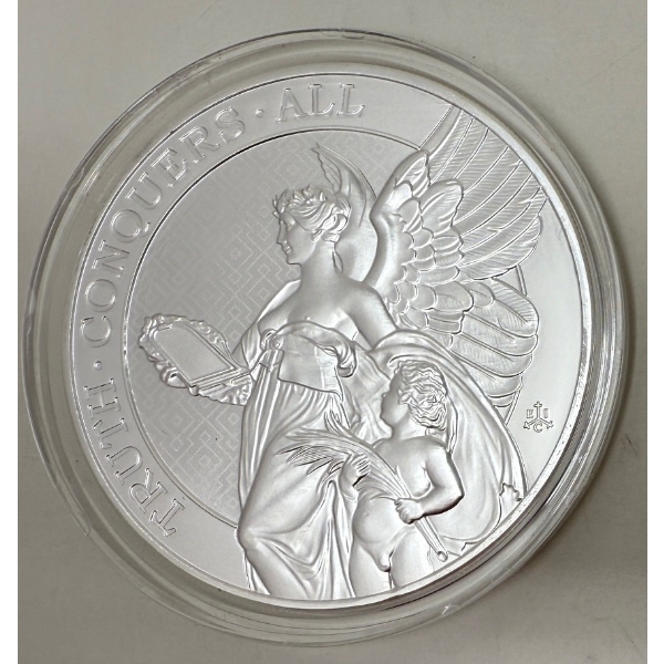 5 Oz .999 Silver 2022 St. Helena Coin 