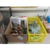 Image 1 : Crate of New Soccer Lanyards & Box of Decorations