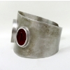Image 2 : Tagliamonte .925 Silver & Glass Cameo Cuff Bracelet