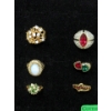 Image 2 : 12 New Electroplated Gold Rings - Gold Plated