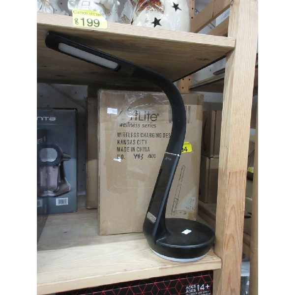 2 New Black OttLite LED Desk Lamps