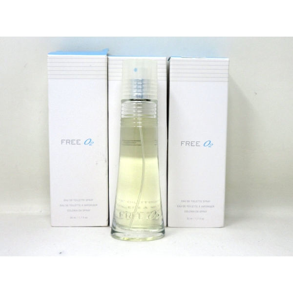 3 New Avon "Free 02" Eau de Toilette Spray for Women