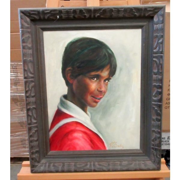 Original Pat Earley Oil on Canvas - Signed