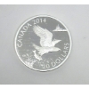 Image 1 : 1 Oz .9999 Silver 2014 Bald Eagle With Fish Coin 