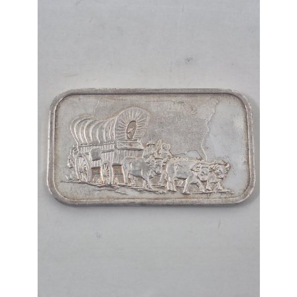1 Oz SilverTowne .999 Silver Winchester Indiana Bar 