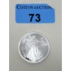 Image 1 : 1 Oz .999 Silver St. Gaudens SilverTowne Round 
