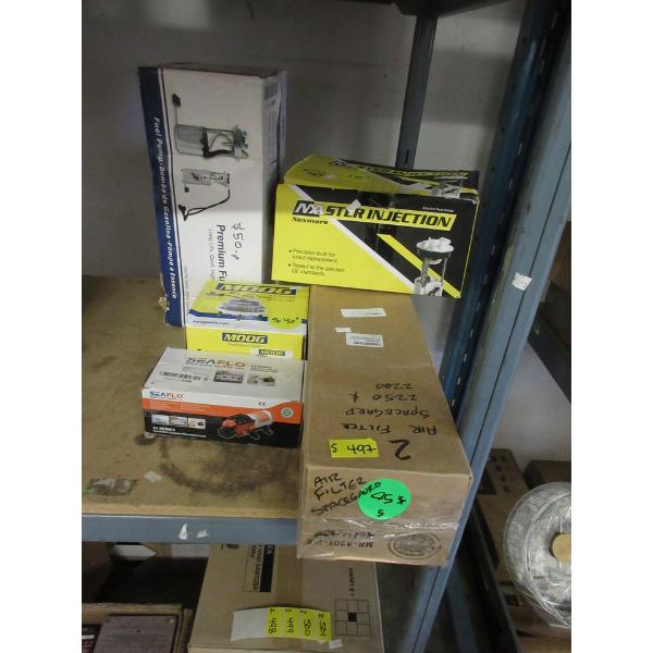 5 Piece Lot of Pumps and Air Filters