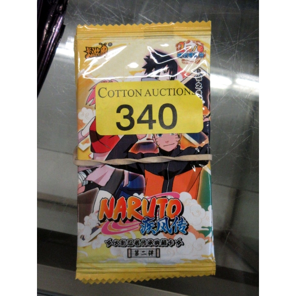 12 New Packs of 5 Naruto Booster Cards