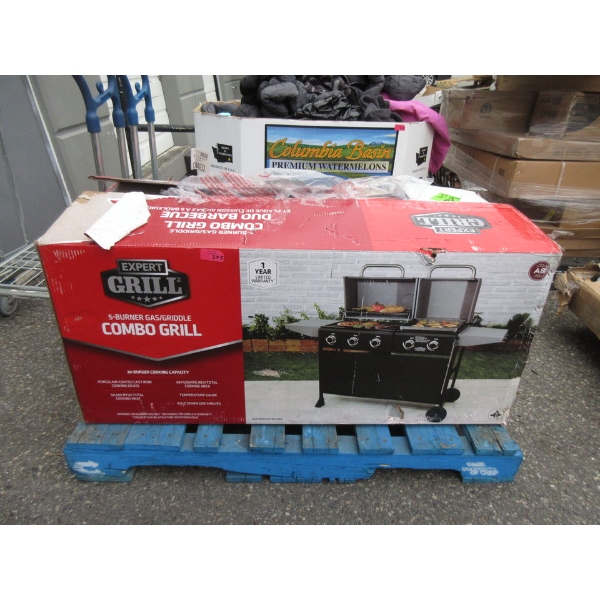 Expert Grill 5 Burner Combo Grill/Griddle