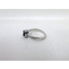 Image 2 : New Sterling Silver Amethyst Ring with Diamond