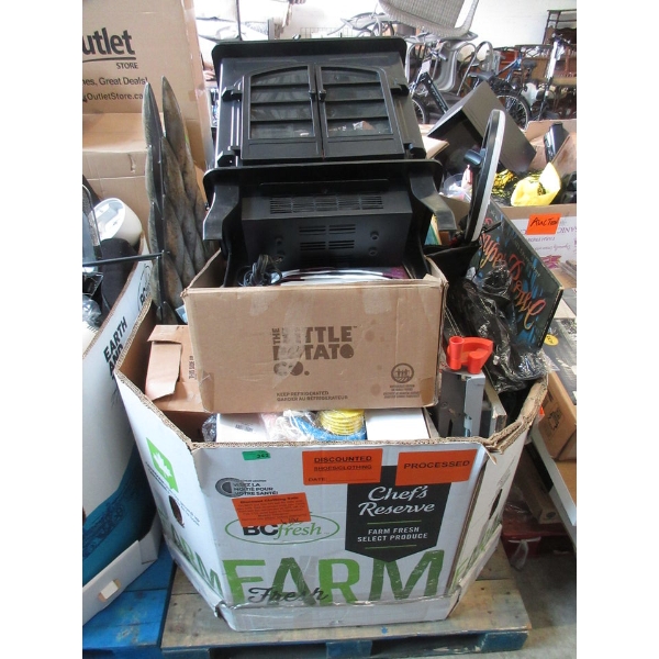 Skid of Overstock and Preowned Goods - As is