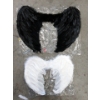 Image 2 : 20 + New Children's Black or White Feather Wings 