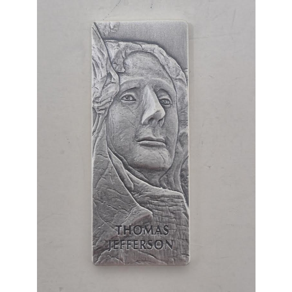 1 Oz .999 Silver 2021 Thomas Jefferson Coin 