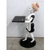 Image 2 : "Emma" French Maid Side Table - 35" Tall