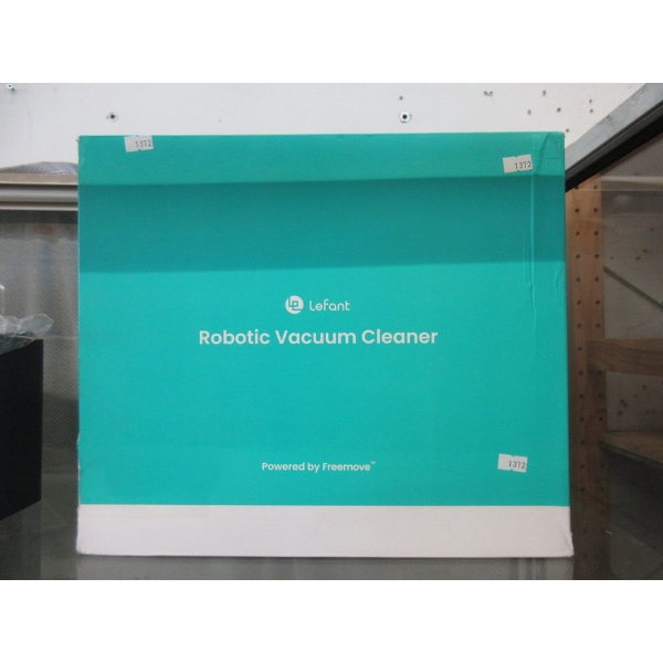 Lefant White 1210P Robotic Vacuum in Box