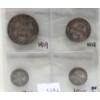 Image 4 : 9 Vintage Canadian Sterling Silver Coins 1917-1919