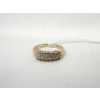 Image 2 : 14 KT Gold .30 Carat Diamond Band Ring - Size 6