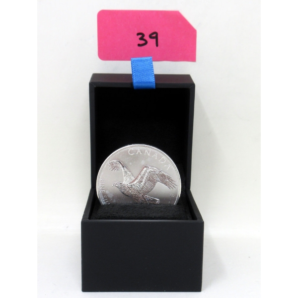1 Oz .9999 Silver 2014 Bald Eagle Coin 