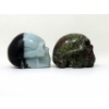 Image 4 : 44 Gram Amazonite Skull & 51 Gram Dragon Blood Jasper Skull