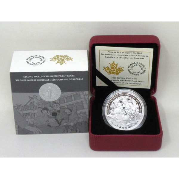 1 Oz .9999 Silver 2020 Battlefront Series Coin 
